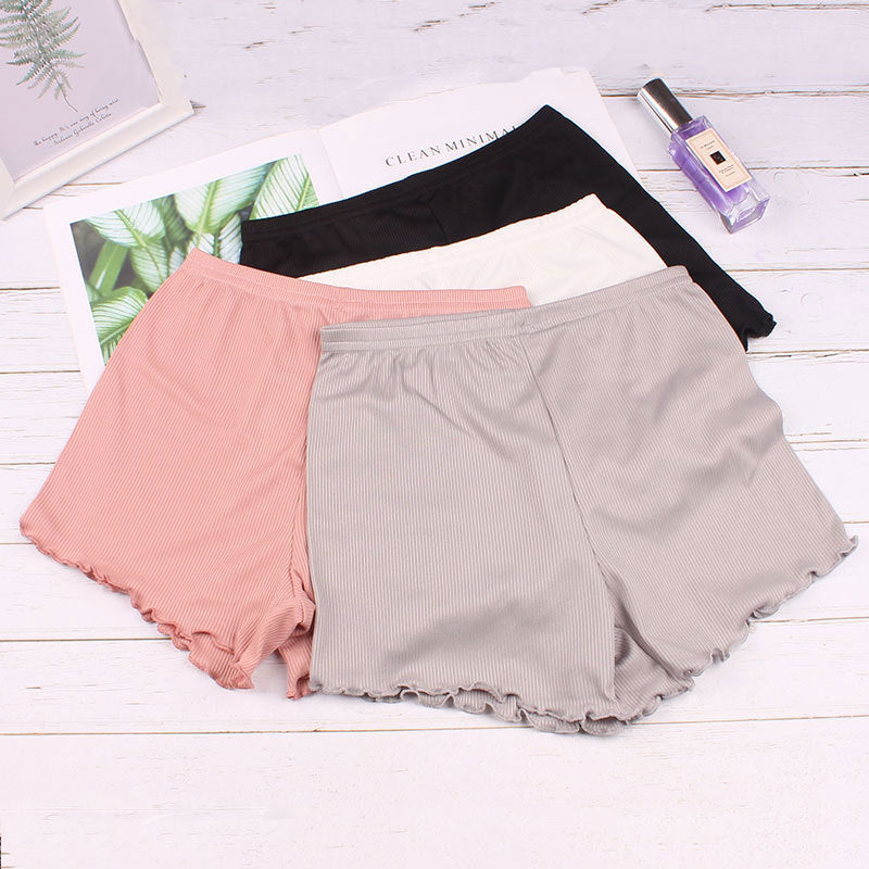 Summer Solid Color Thin Leggings