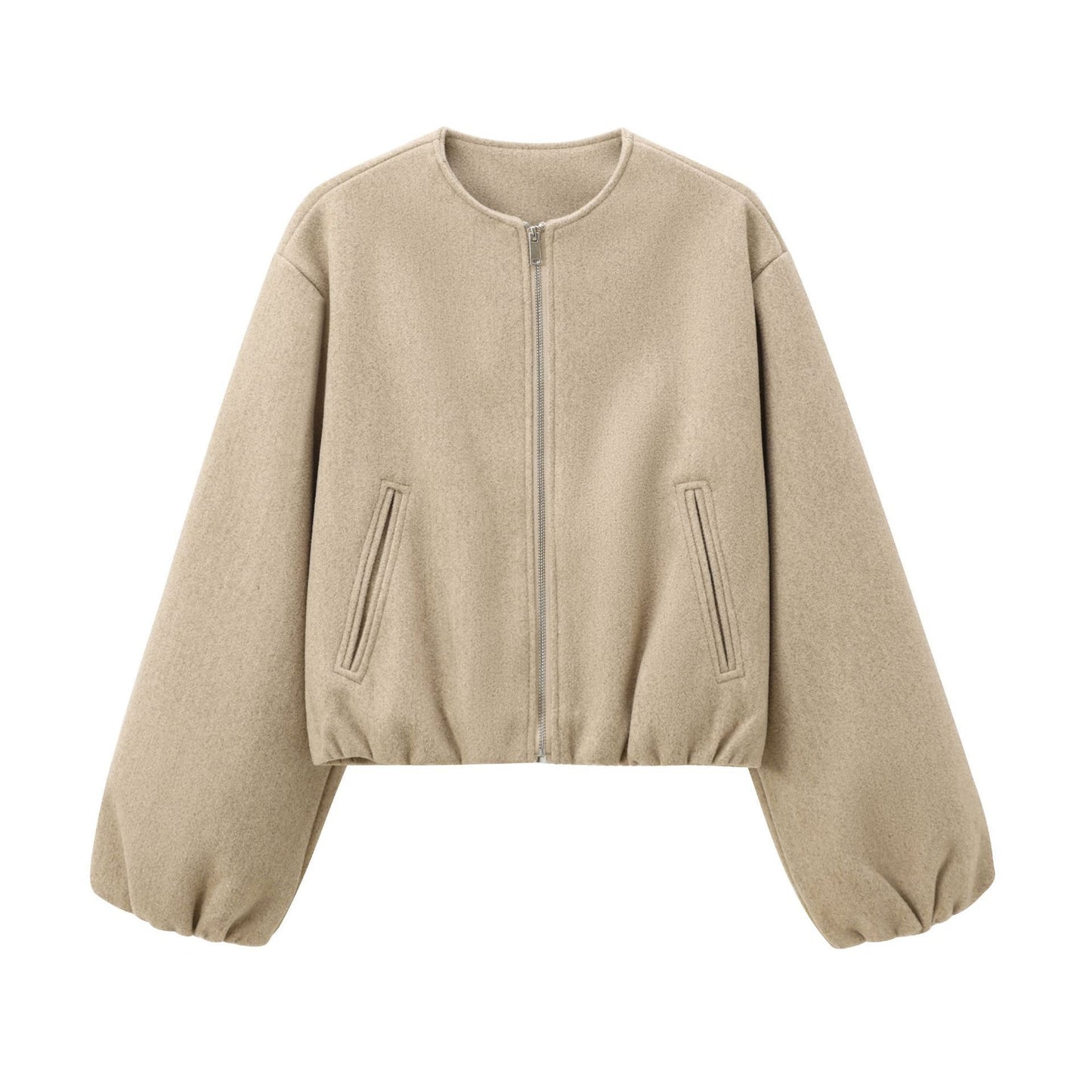 Fashion Soft Bomber Jacket Coat