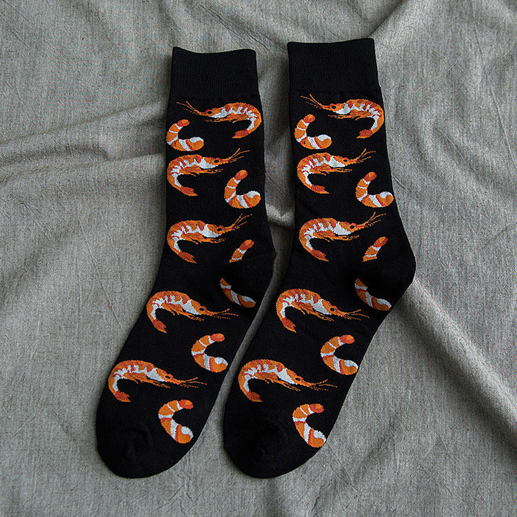 Socks Cartoon Animal Lady's Tube Socks