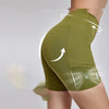 Nude Feel Antibacterial Sports Shorts Tight Pockets