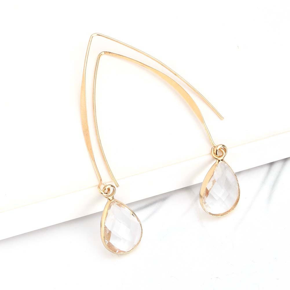 Crystal Water Drop Earrings