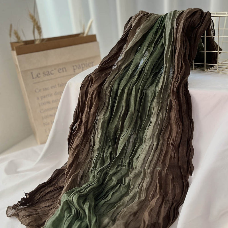 Women's Color Matching Autumn And Winter Cotton And Linen