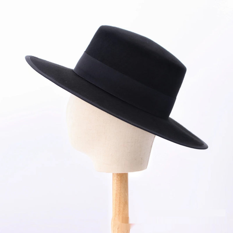 Woolen Bowler Hat