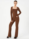 Casual High Stretch Jumpsuit