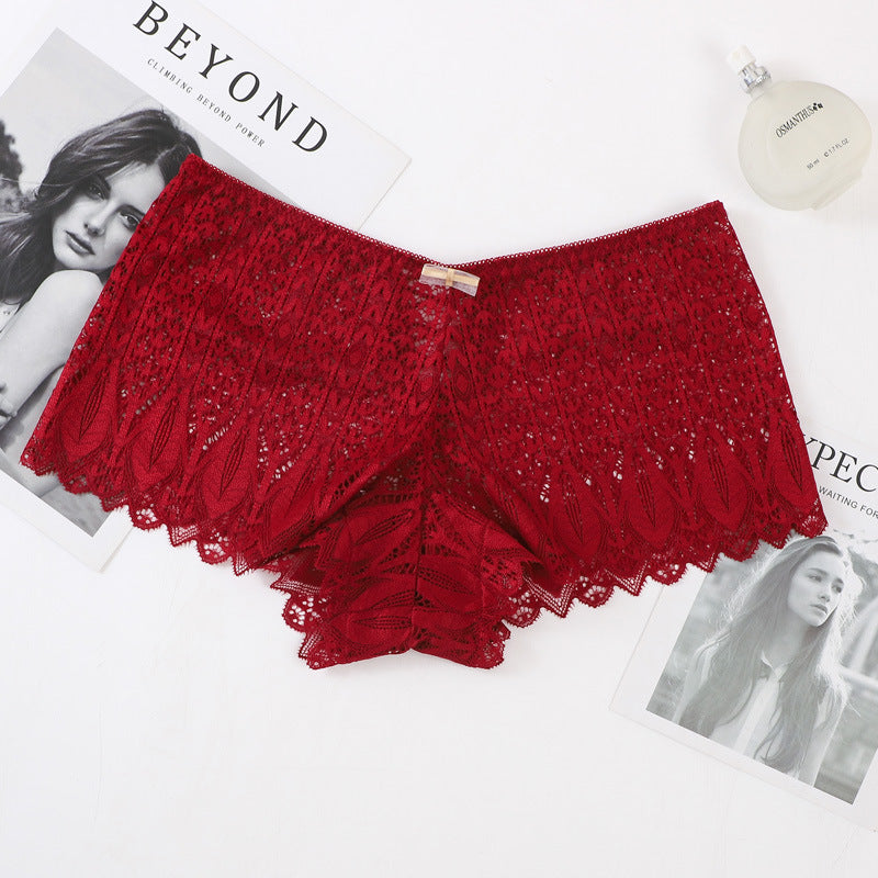Mid Waist Hot Sale Lace Women's Panties