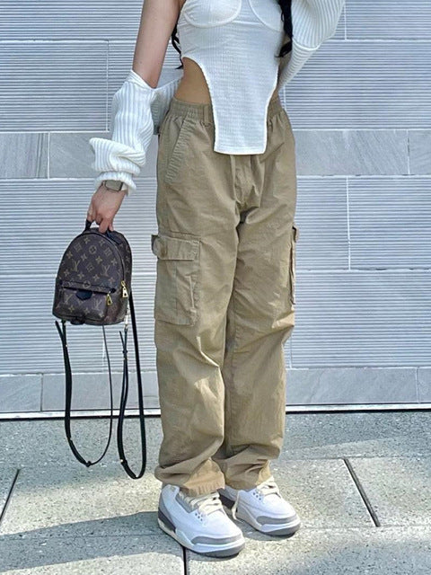 Overalls Loose Cotton Jeans