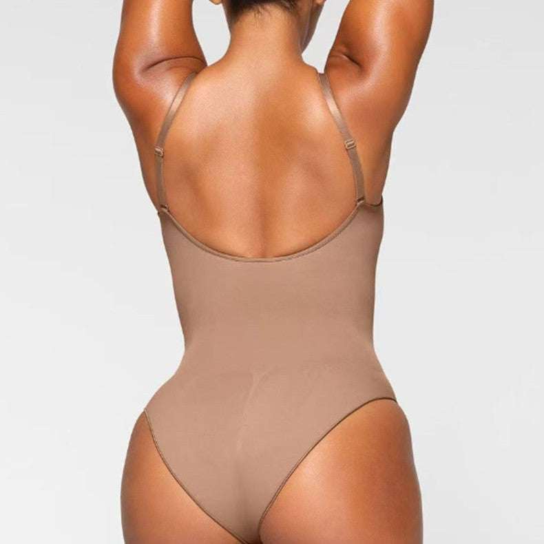 Beautiful Back High Elastic Seamless Tight Jumpsuit