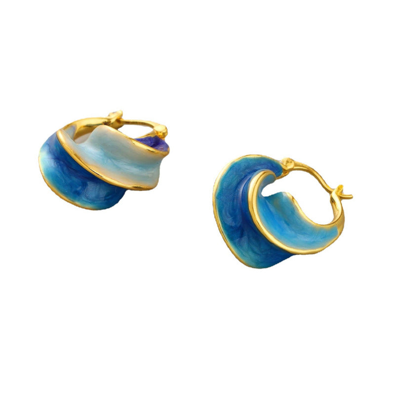 Spiral Stud Earrings