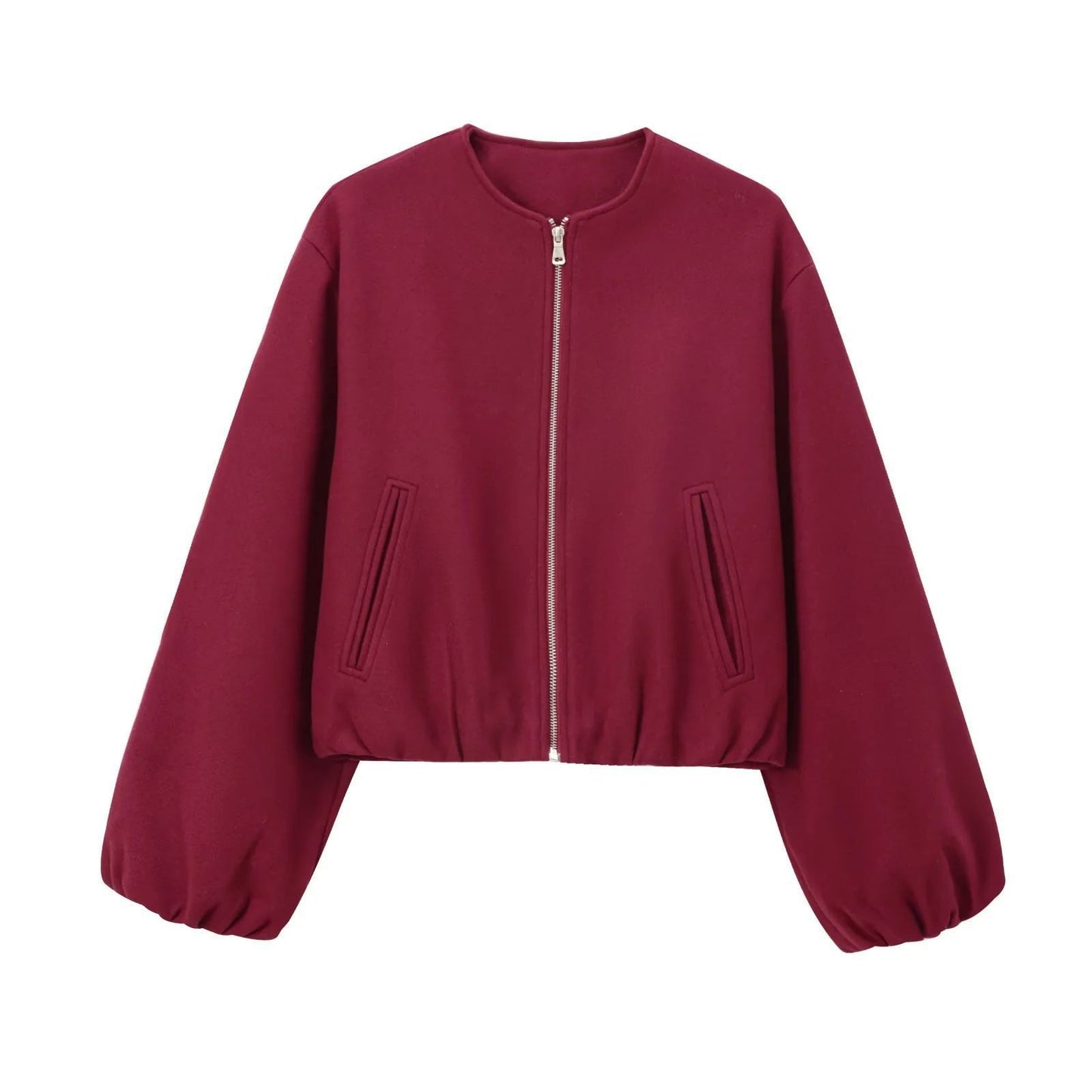 Fashion Soft Bomber Jacket Coat