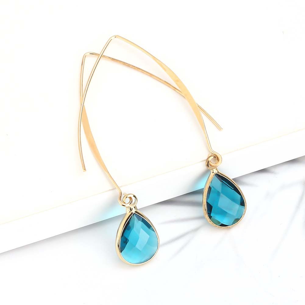 Crystal Water Drop Earrings