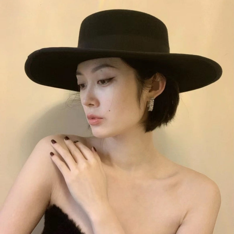 Woolen Bowler Hat