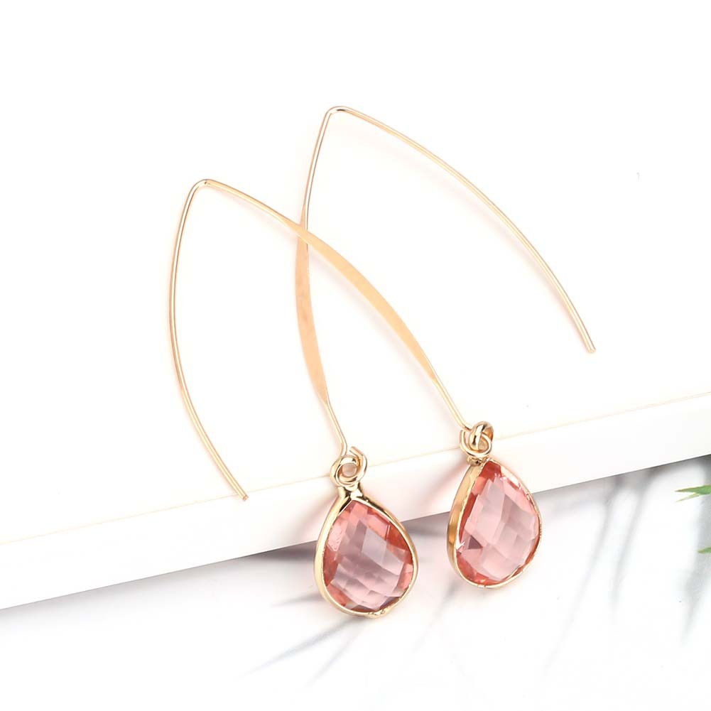 Crystal Water Drop Earrings