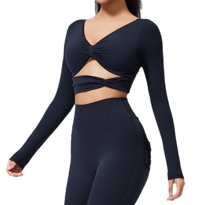 Movement Underwear Long Sleeve Detachable Beauty Back